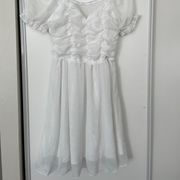 White Shein Summer Dress - Picture 2 of 4
